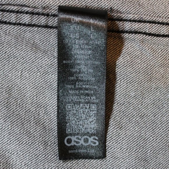 Polaris AUS Denim Jacket • The Mortal Coil • Black • Large • deadstock metalcore - Picture 7 of 7